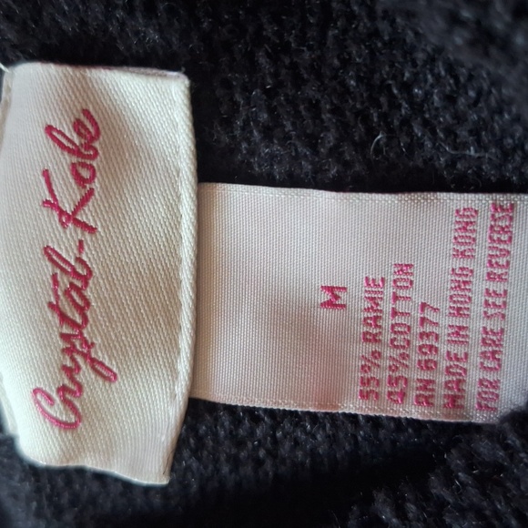 Scottie Dog Cardigan Size Med Vintage - Picture 5 of 6